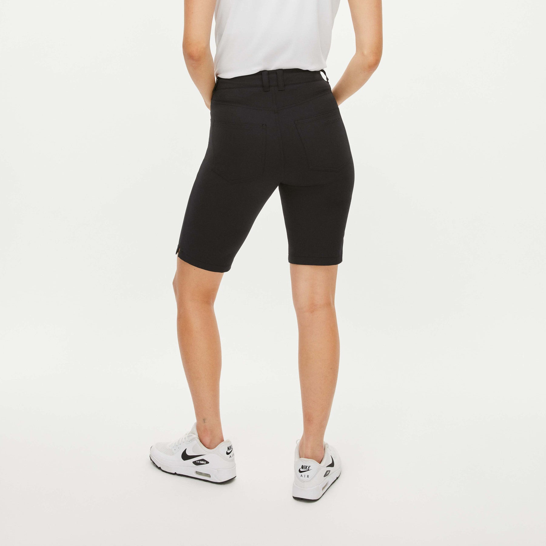 Rohnisch Ladies Black Lightweight Bermuda Shorts