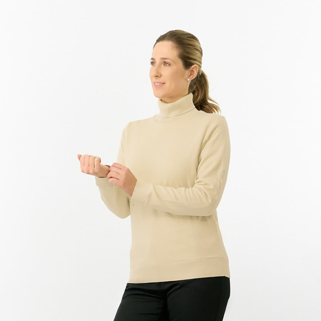 Pure Ladies Super Soft Fur Lined Roll Neck 