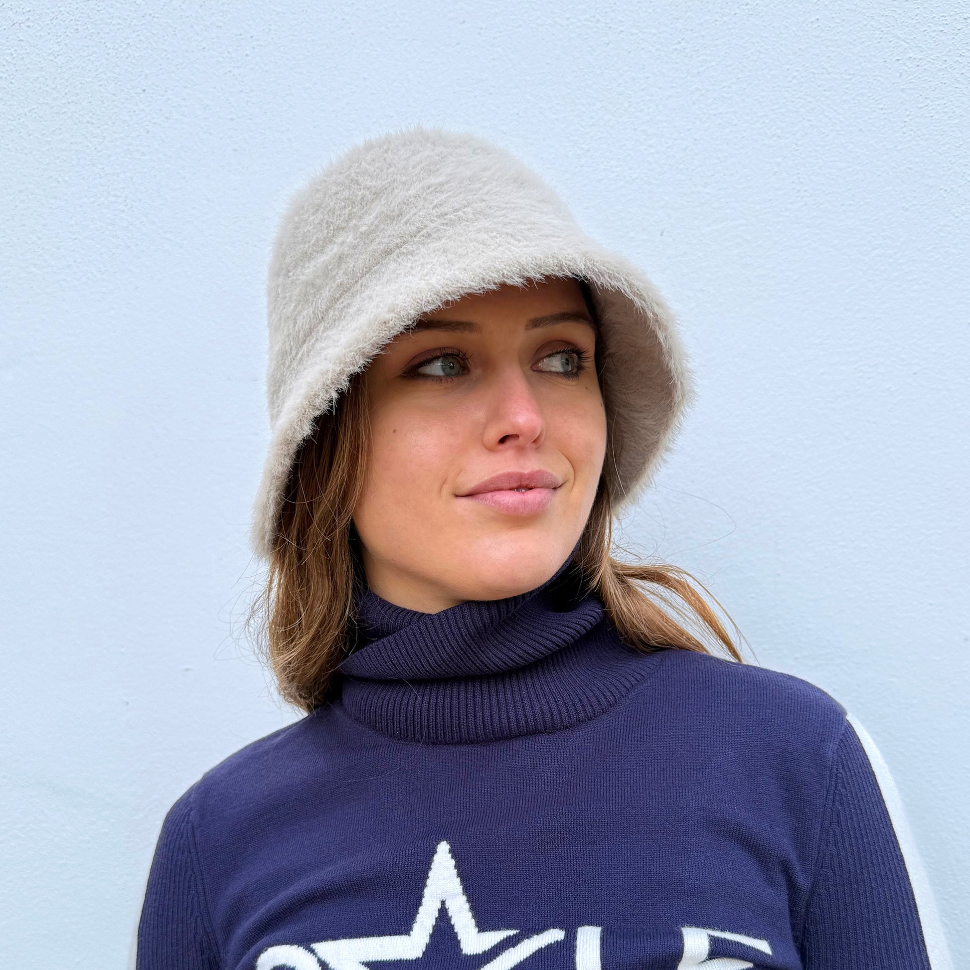 Swing Out Sister Faux Fur Bucket Hat