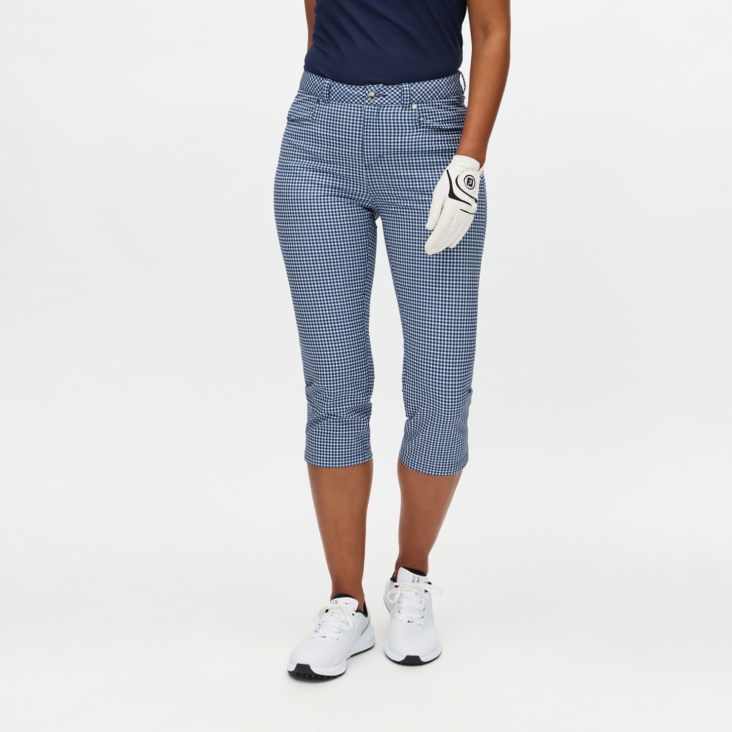 Rohnisch Ladies Printed Lightweight Golf Capris