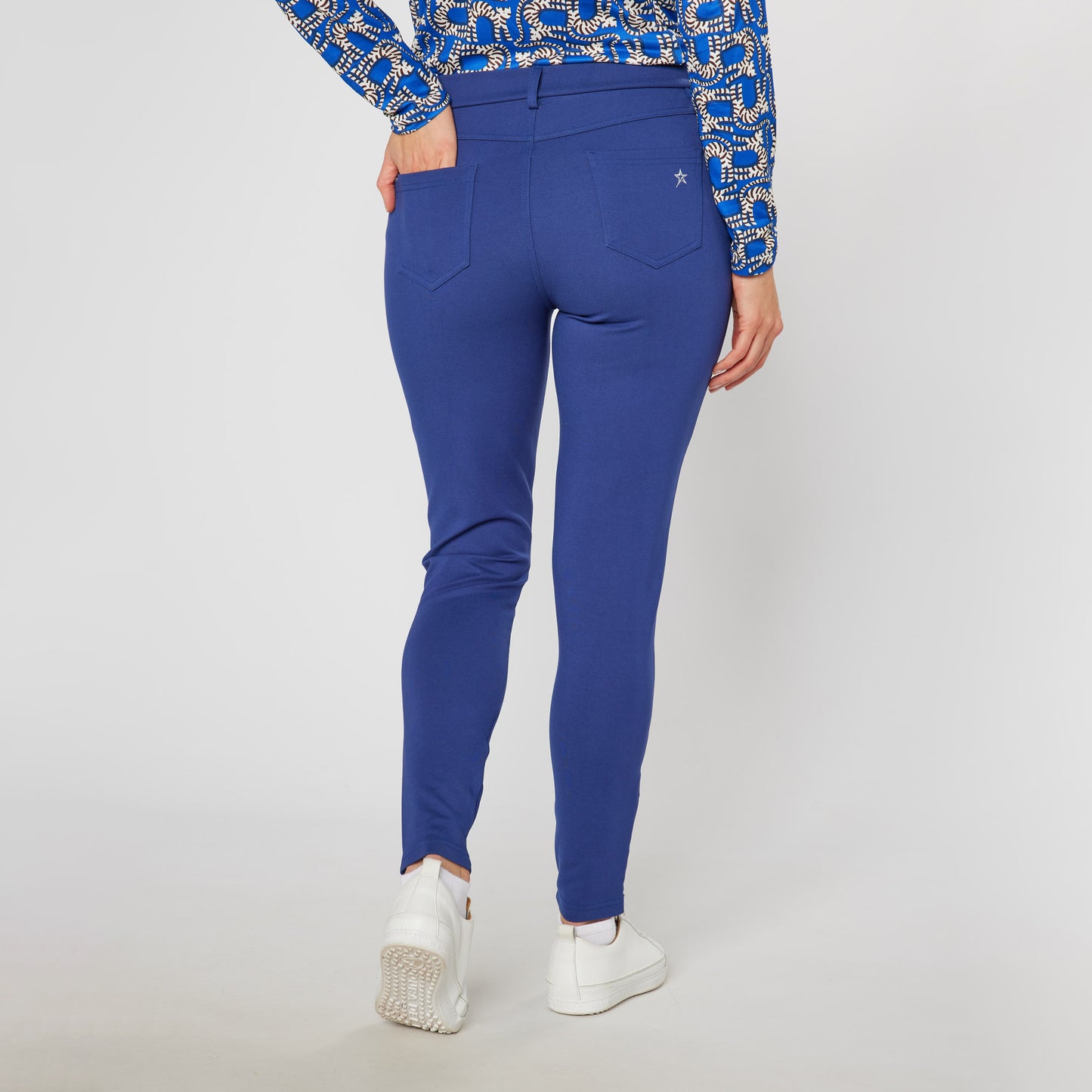 Swing Out Sister Ladies Pull-On Trousers with Ankle Zip