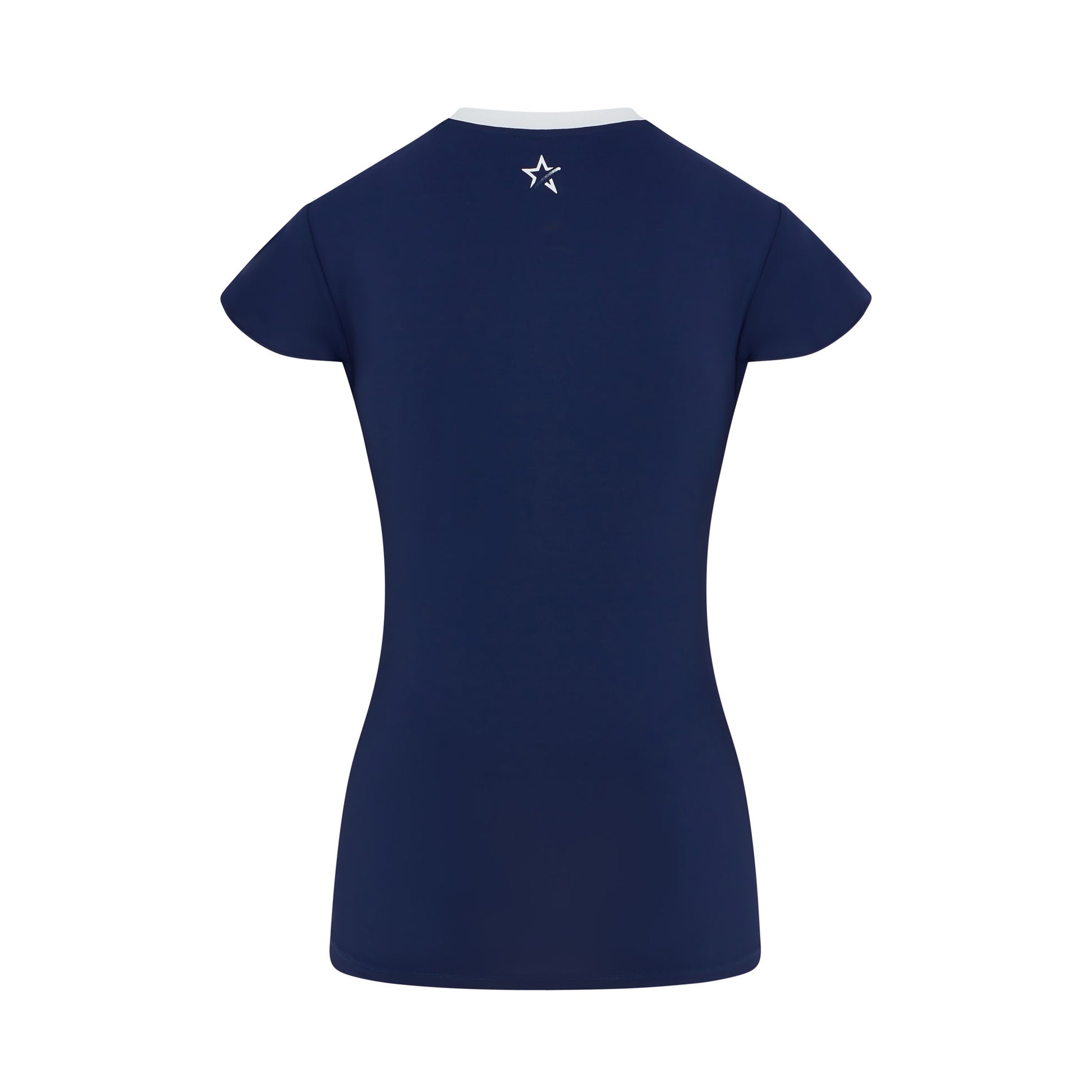 Swing Out Sister Women's Navy ELITE Cap Sleeve Polo