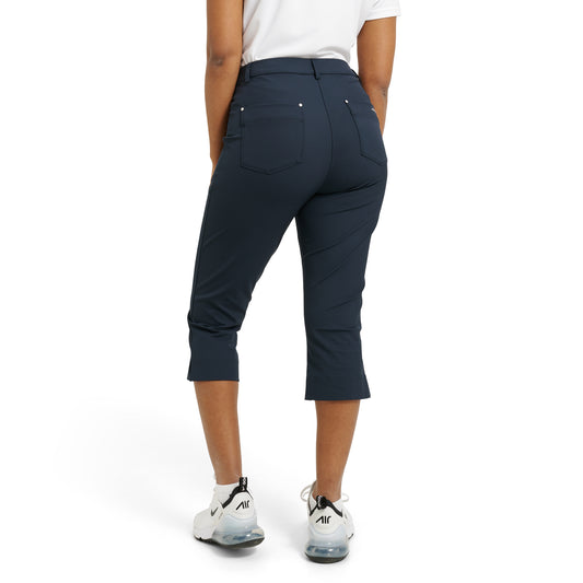 Abacus Ladies Elite Capris in Navy