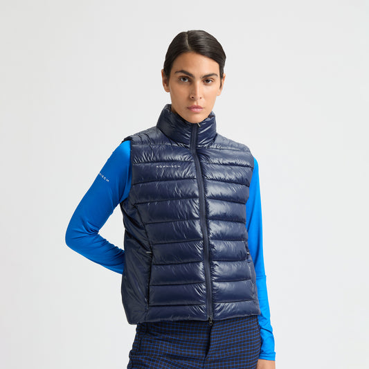 Rohnisch Ladies Navy Lightweight Quilted Golf Gilet