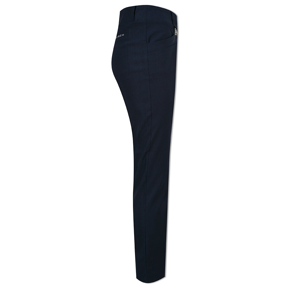 Navy slim store fit trousers ladies