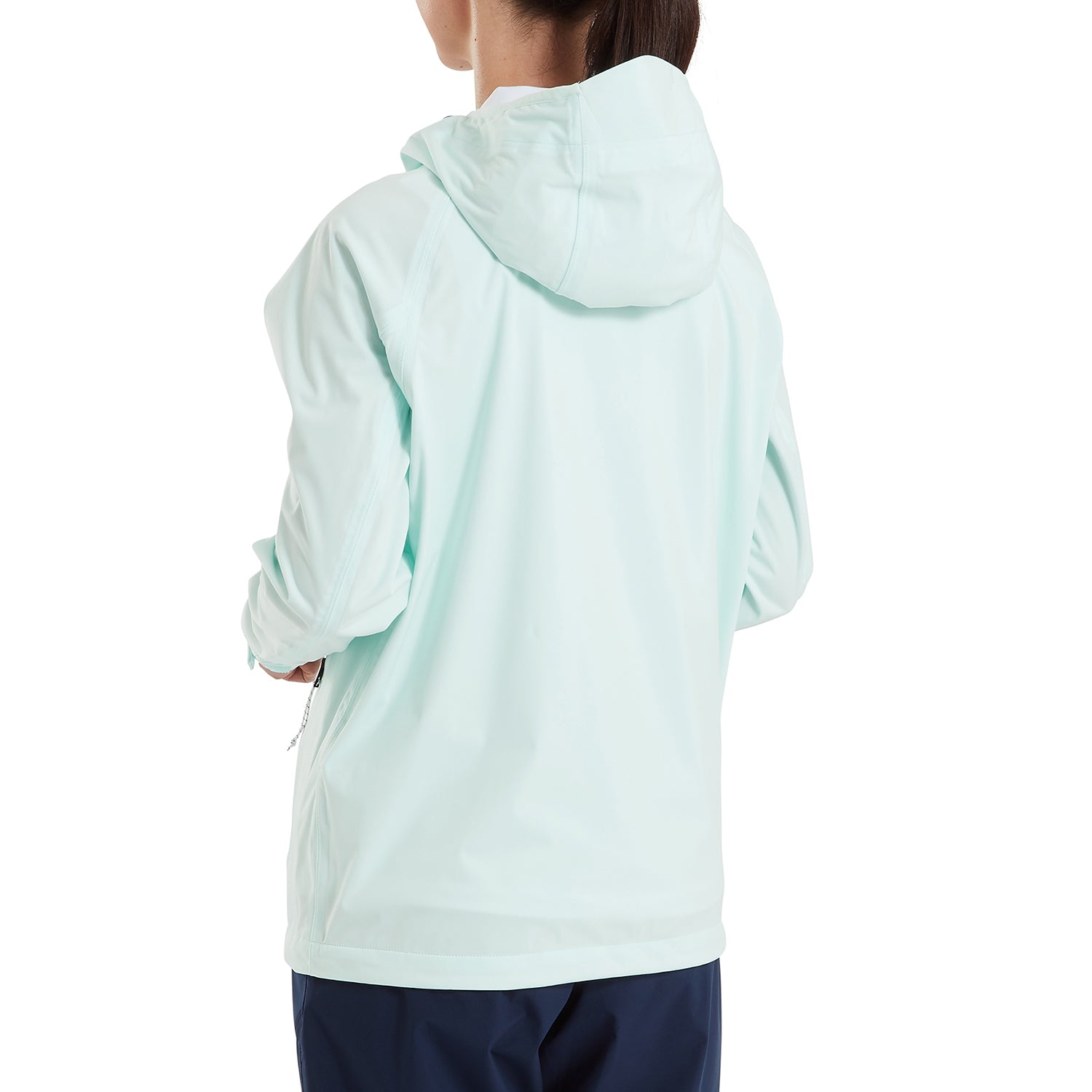 FootJoy Ladies Waterproof Jacket with Adjustable Hood for Stylish Weather Protection