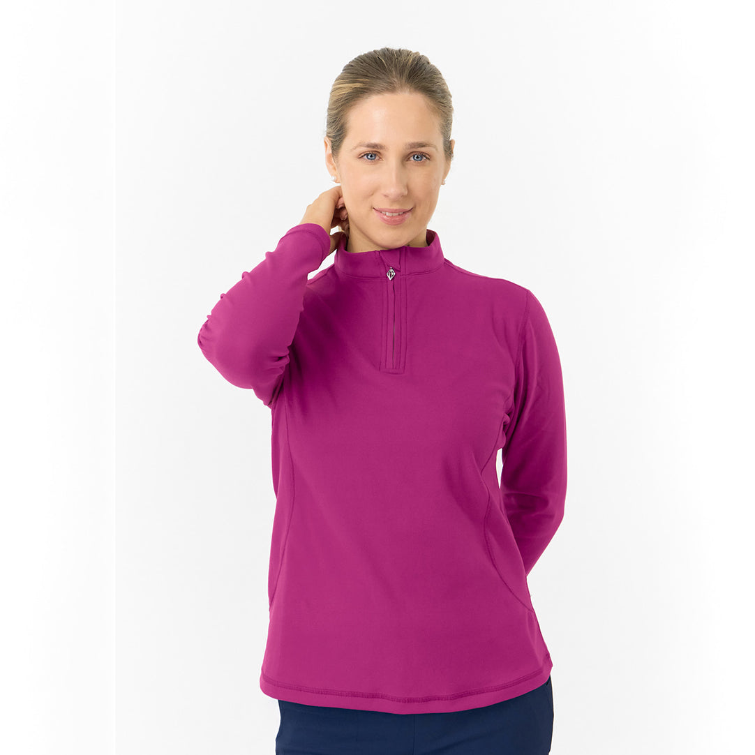 Pure Golf Ladies Super Soft 1/4 Zip Fleece