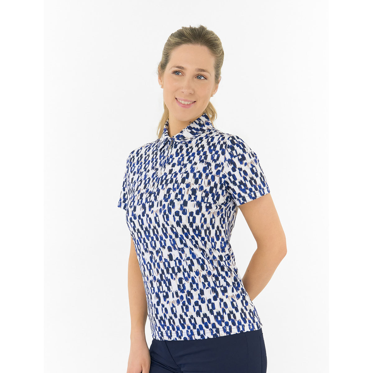 Pure Golf Ladies Short Sleeve Polo – Contemporary Design Meets Course-Ready Ease